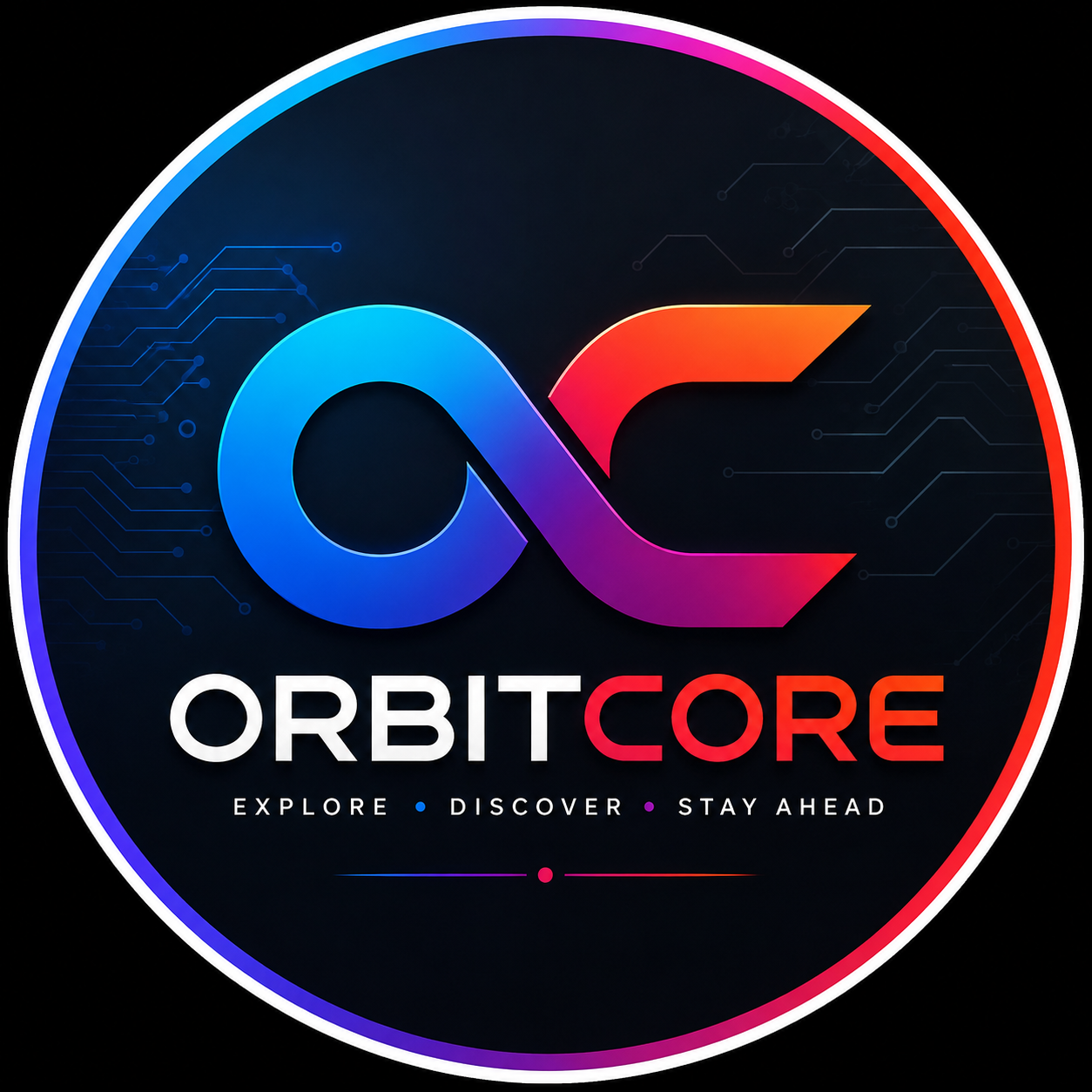 OrbitCore Logo